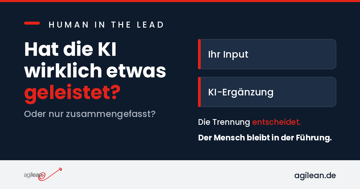 Team prüft KI-Ergebnisse kritisch an echten Projektdaten